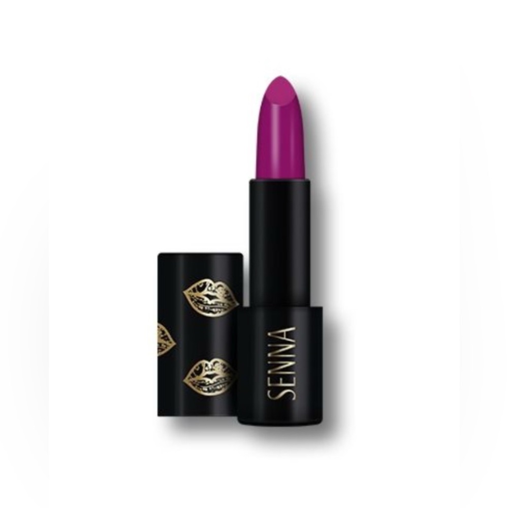 Senna Cosmetics Matte Fixation Lipstick Pinkadelic Vivid Fuchsia NIB